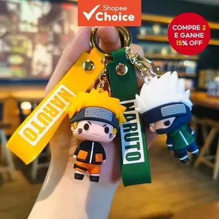 1 Pc Desenho Animado Anime Fofo Ninja Figura Chaveiro Porta-Chaves Doll para Crianças em Oferta na Shopee