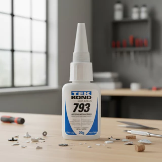 Cola Instantânea 793 Tekbond - 20g Bico Anti Entupimento