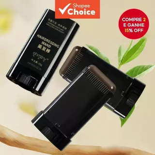 Pente de tinta para cabelo portátil para esconder cabelos brancos. em Oferta na Shopee