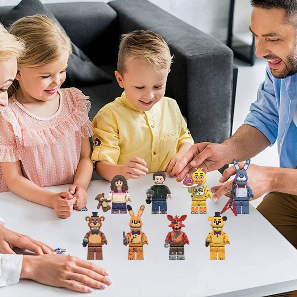 FNAF Five Nights at Freddie's Video Game Hero 8pcs Mini figures