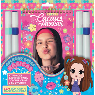 Cacau Haxkar Coleção Cores Mágicas em Oferta na Shopee