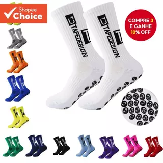 Novas Meias De Futebol Para Homens E Mulheres – Esportivas Antiderrapantes Com Fundo De Silicone em Oferta na Shopee