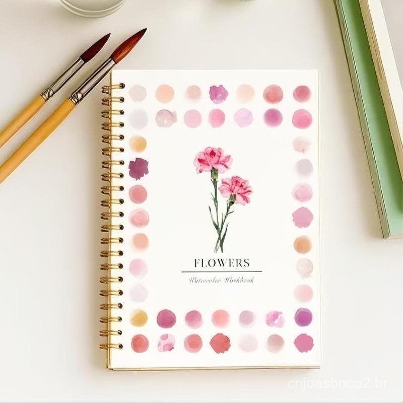 Cahier D’Exercices Aquarelle Pour Débutants – Livre De Peinture Avec Pinceau Et 12 Couleurs, Art Créatif Adultes Et Enfants - 5