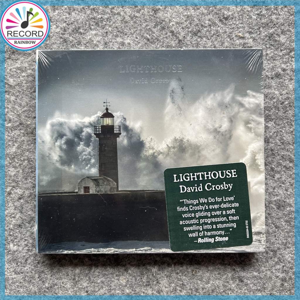 David Crosby Lighthouse Original CD Album [Lacrado] Brand New 1Z02207 ...