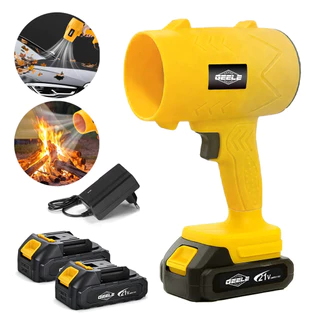 soprador de folhas elétrico 2 baterias bivolt 50000rpm 1200W GEELE