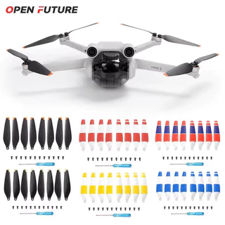 Kit com 2 pares 8 peças de Hélices para Drone DJI Mini 3 e DJI Mini 3 PRO