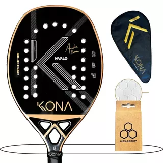 Raquete de Beach Tennis Kona Kvalo 2025 - André Baran em Oferta na Shopee