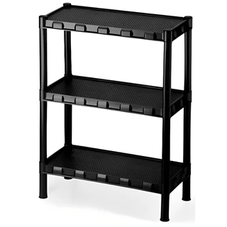 Prateleira Multiuso EasyPlast 3 Andares Modular Plástico Forte para Casa e Escritório em Oferta na Shopee