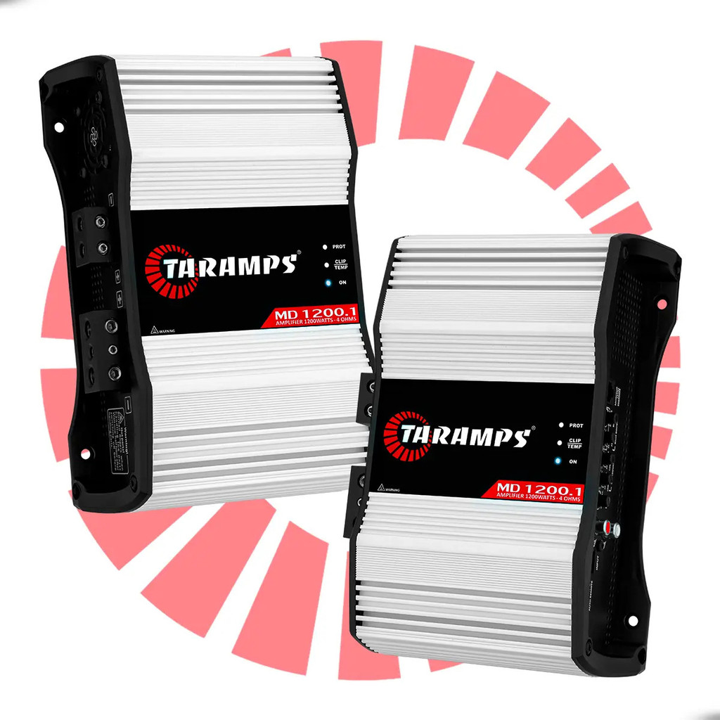 Módulo Amplificador Taramps MD1200.1 Classe D 1 Canal 4 Ohms