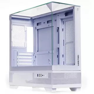 Gabinete Gamer Liketec Mahal Snow, Mid Tower, Vidro Temperado, MATX, Sem Fonte, Sem Fans, Branco em Oferta na Shopee