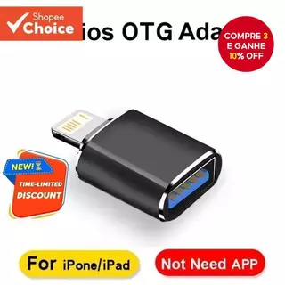 Adaptador USB 3.0 OTG Adequado Para IOS 13 Acima Do IPhone 14 A 6s IPad Pode Ler Unidade Flash em Oferta na Shopee