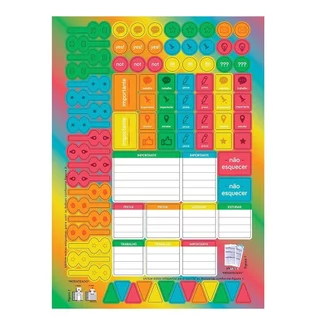 Caderno Espiral Jandaia Universitário Capa Dura E.Color 10 Matérias 160 Folhas - Embalagem com 4 Unidades (Sortidos) em Oferta na Shopee