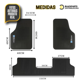 Kit Jogo Tapete Volkswagen Borracha Personalizado Automotivo Impermeável Carro Antiderrapante