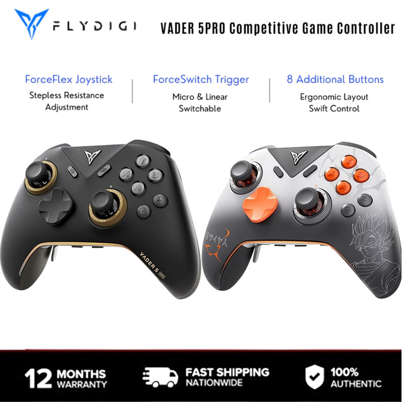 Flydigi Vader 5 Pro Controlador De Jogo Sem Fio Bluetooth Elite