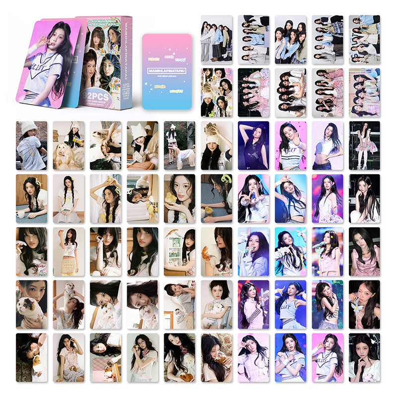 92 Pçs/Caixa ILLIT Photocards MAMIHLAPINATAPAI Álbum KPOP LOMO