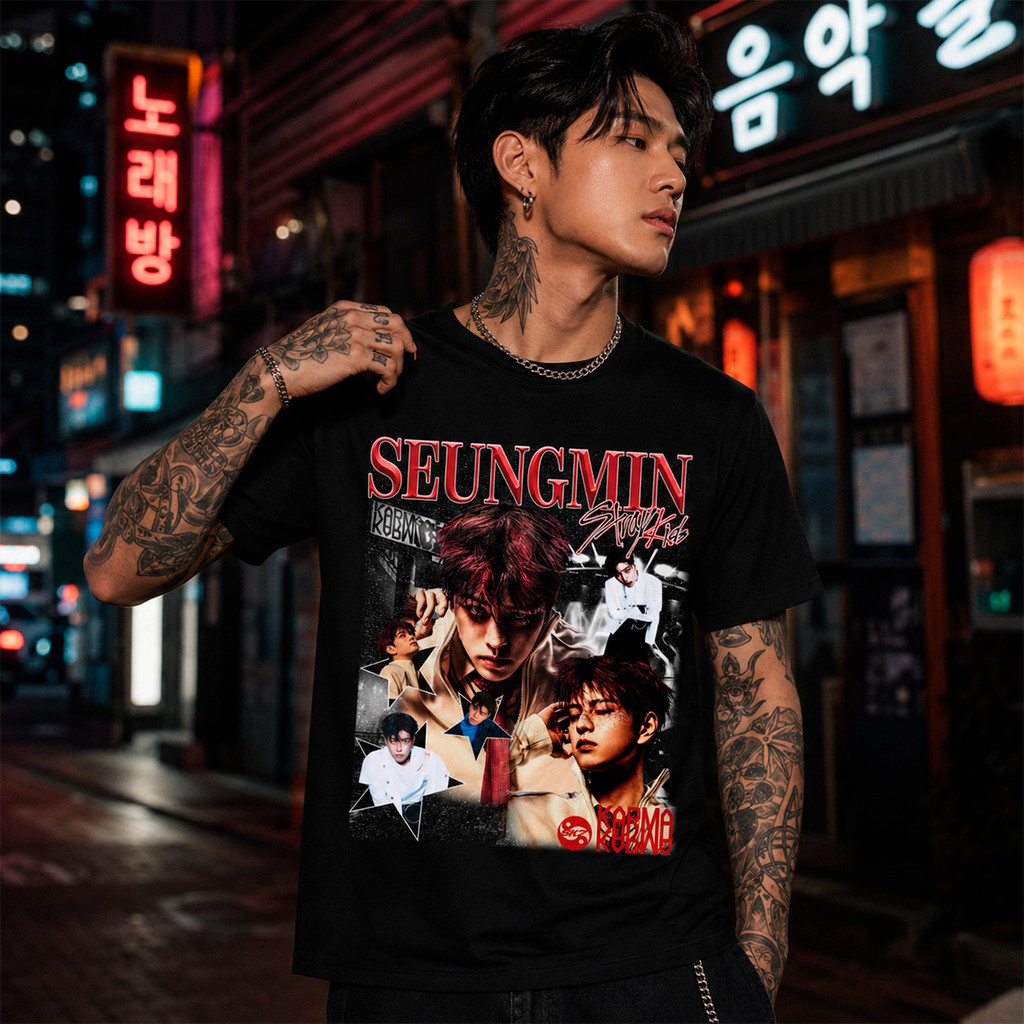 トップス seumin Camisa do Seungmin em Promoção na Shopee Brasil 2026