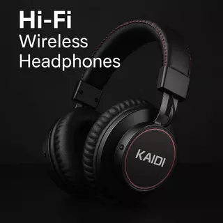 Fone de Ouvido KAIDI Sem Fio Bluetooth 70h de Bateria KRIDI HiFi Rádio FM Cartão SD Original