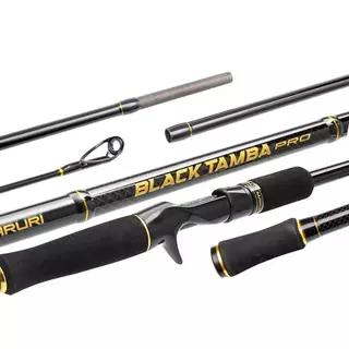Vara Para Carretilha Black Tamba Pro C802XH 2,40mts 80lbs 2 Partes - Maruri