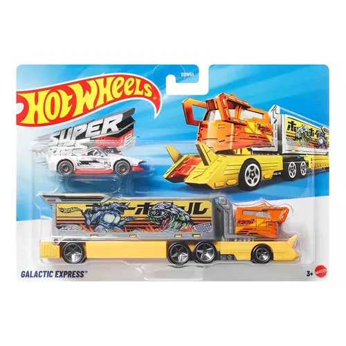 Hot Wheels Super Rig Galactic Express Amarelo | Shopee Brasil