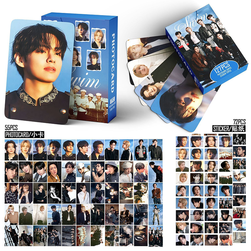 GOYANG、BTS ARIRANG Fabric Bag SUGAフォトカード 127 Pçs/Caixa BTS Photocard ARIRANG Álbum JUNGKOOK V SUGA JIN