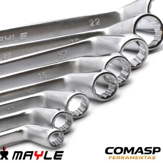 Jogo de Chave Estrela Mayle 6 a 22mm - 8 Peças 101401MY