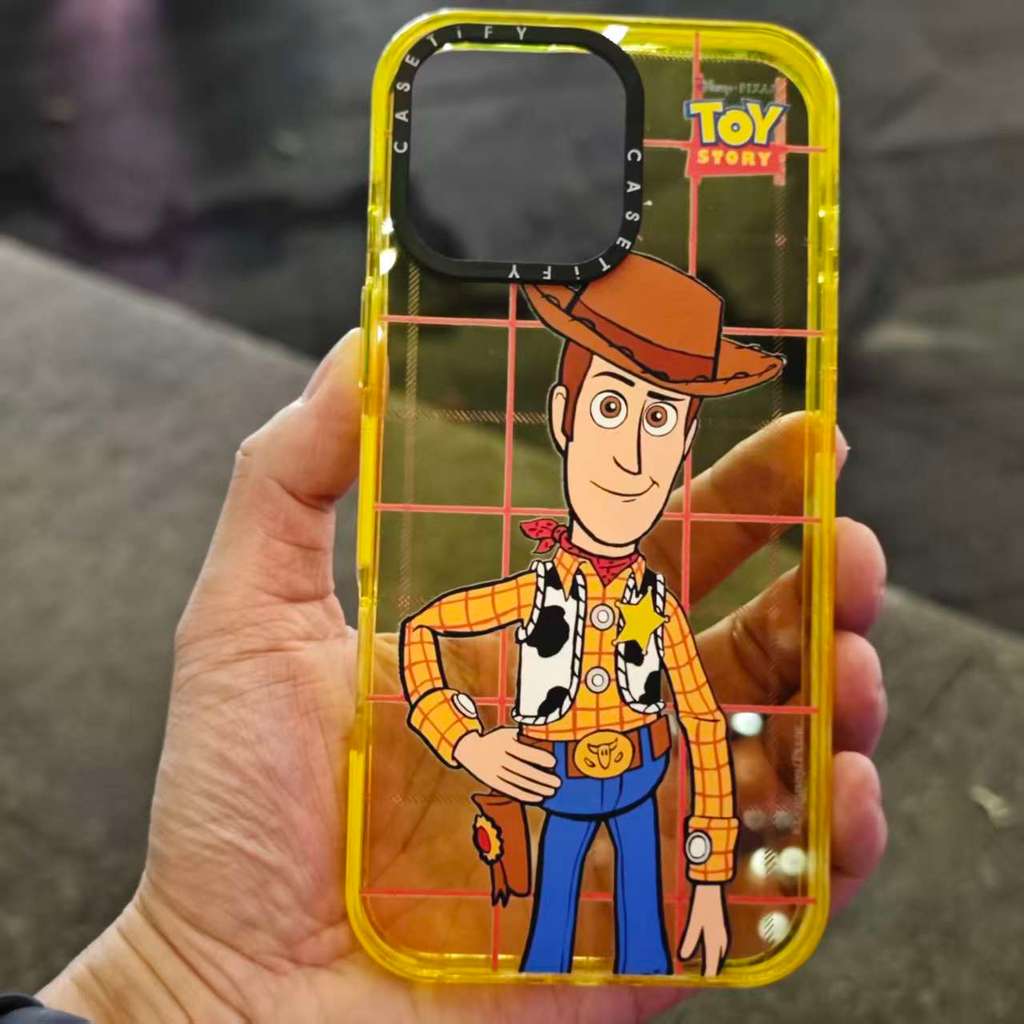 Pixar Cartoon Toy Story Capa De Telefone Transparente Para iPhone