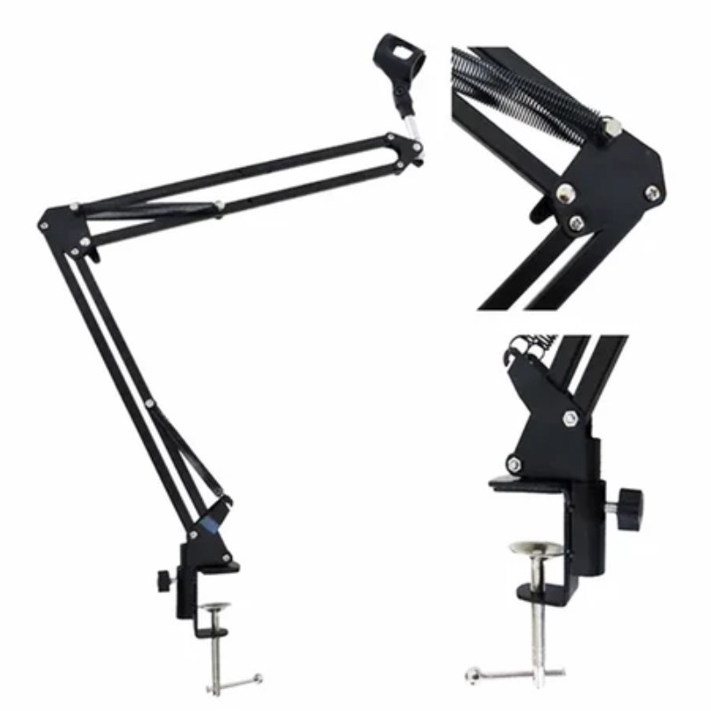 Braço Articulado de Mesa para Microfones