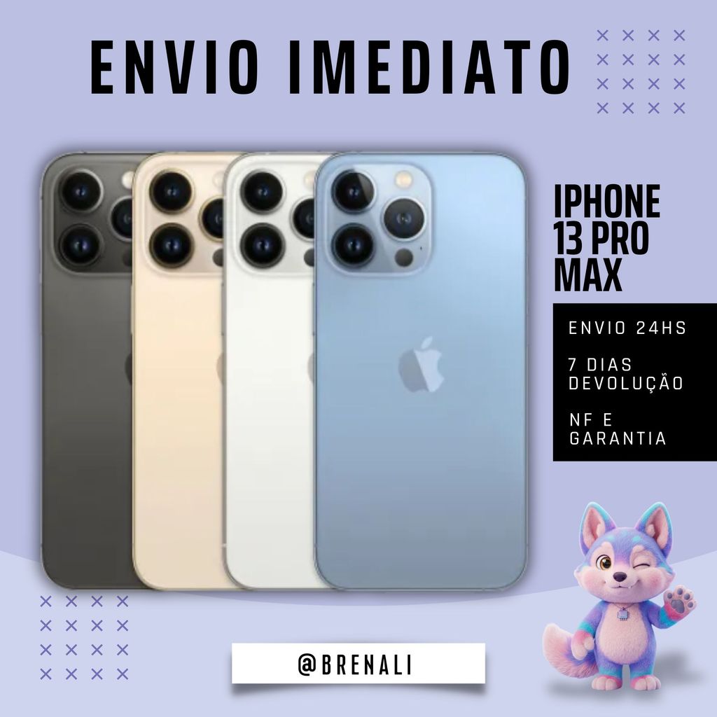 iPhone 13 Pro Max potência A15 e 120Hz