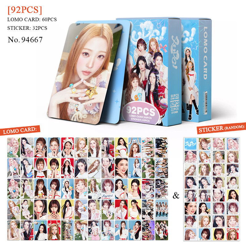 h2h hearts2hearts kpopmerch SHOPEE セット 92 Pçs/Caixa Hearts2Hearts Photocards H2H RUDE Álbum KPOP LOMO