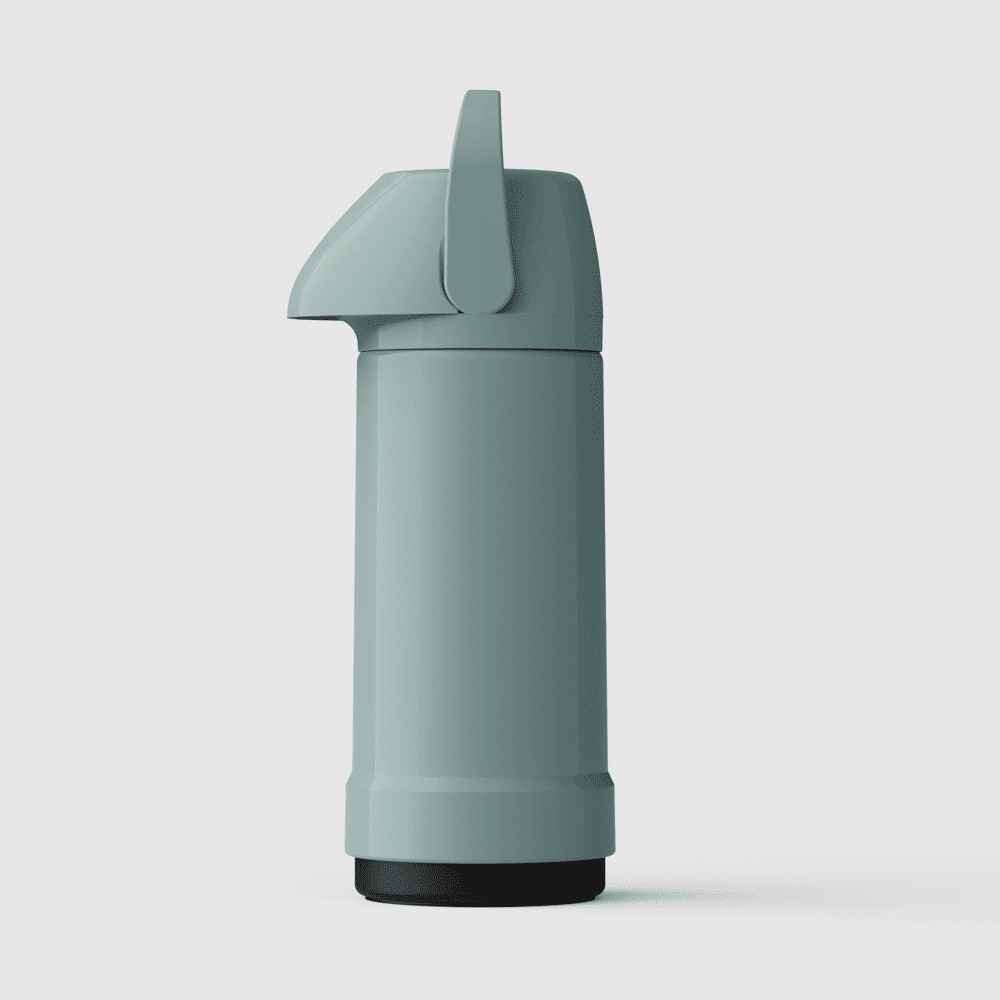 Garrafa Térmica GLT Pressão 1L Verde Sálvia Invicta