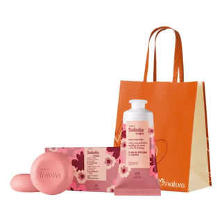 Presente Creme Mãos E Sabonetes Tododia Natura Flor De Pêssego E Jasmim