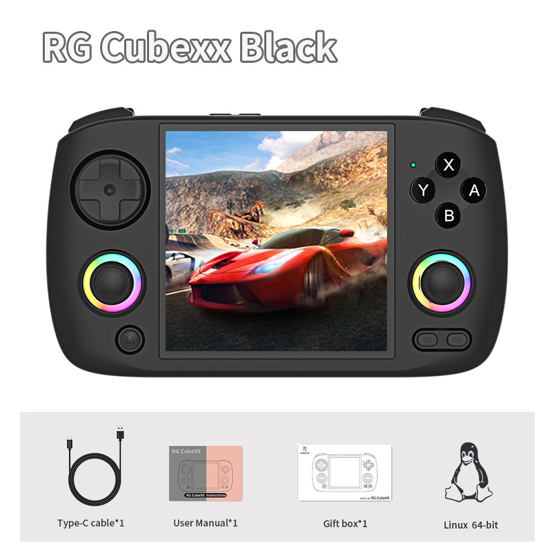 ANBERNIC RG CUBE XX Retro Console De Jogos Portátil Leitor De