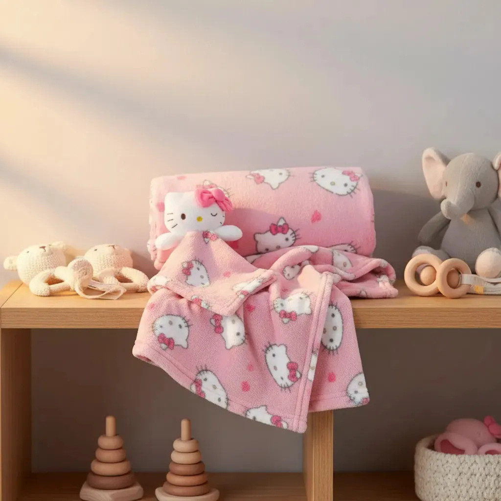 Manta Hello Kitty em Oferta | Shopee 2026