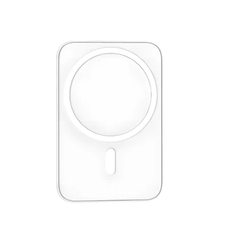 Power Bank Magnético 5000mAh Carregamento Sem Fio Compacto Portátil