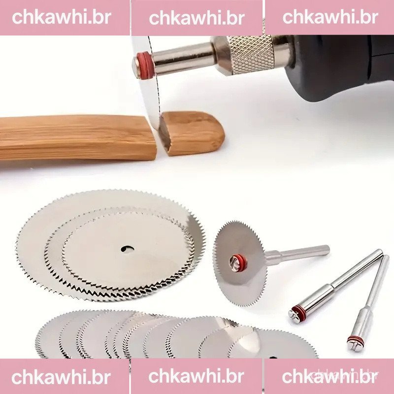 Mini Serra Disco Corte Furadeira Micro Retifica 7pcs Qualidade Premium ...