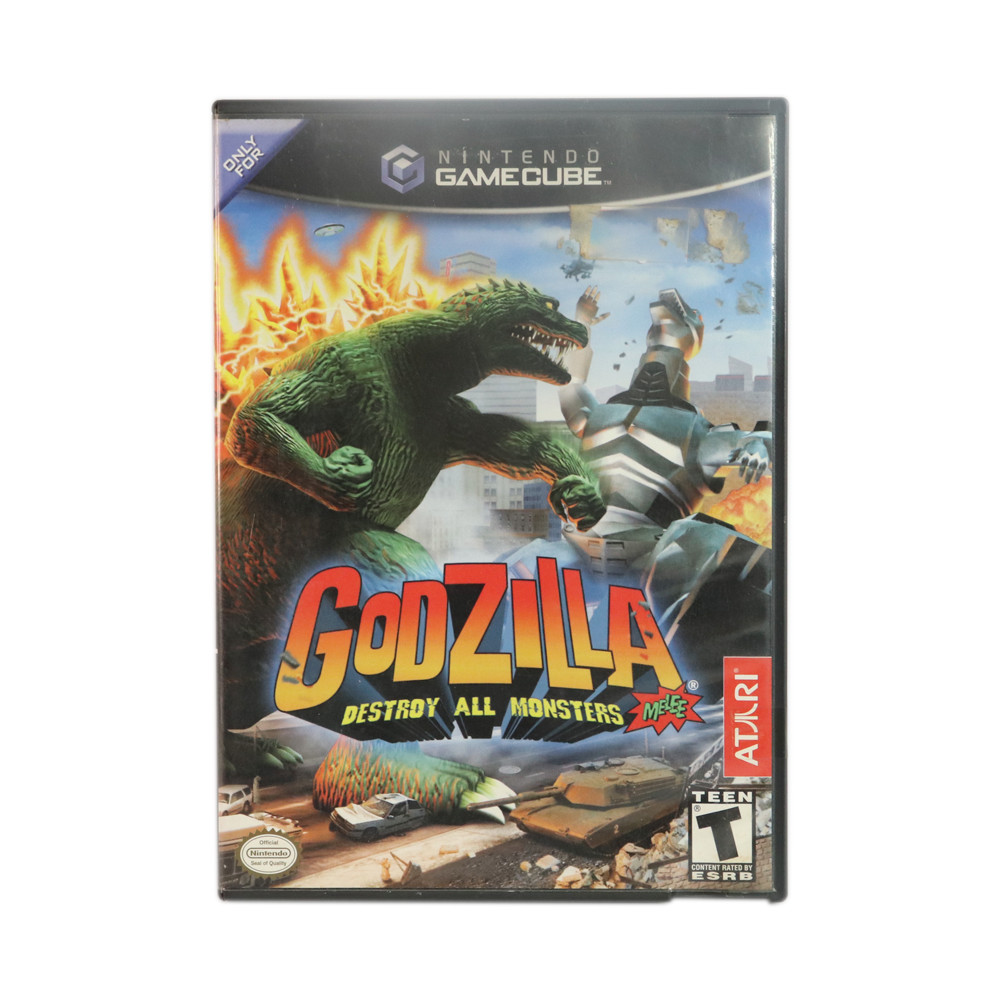 Jogo Godzilla Destroy All Monsters - Nintendo Game Cube (Usado ...