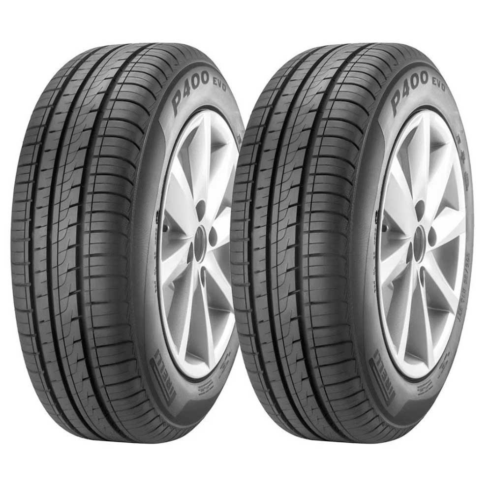 2x Pneu Pirelli Aro 14 P400EVO 17565 82T