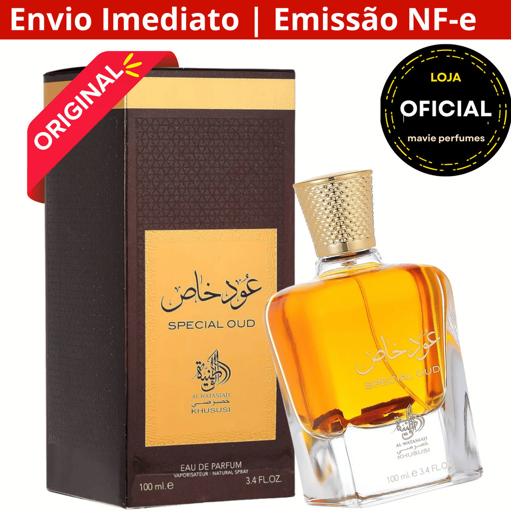 Perfume Árabe Special Oud Al Wataniah Eau de Parfum 100ml Original