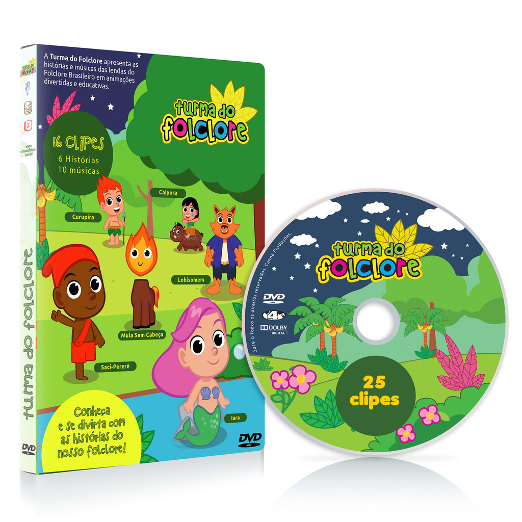 ちゅうぶらんこ CD・DVDセット MOT OTO Dvd Turma Do Folclore 25 Musiquinhas Infantil | Shopee Brasil