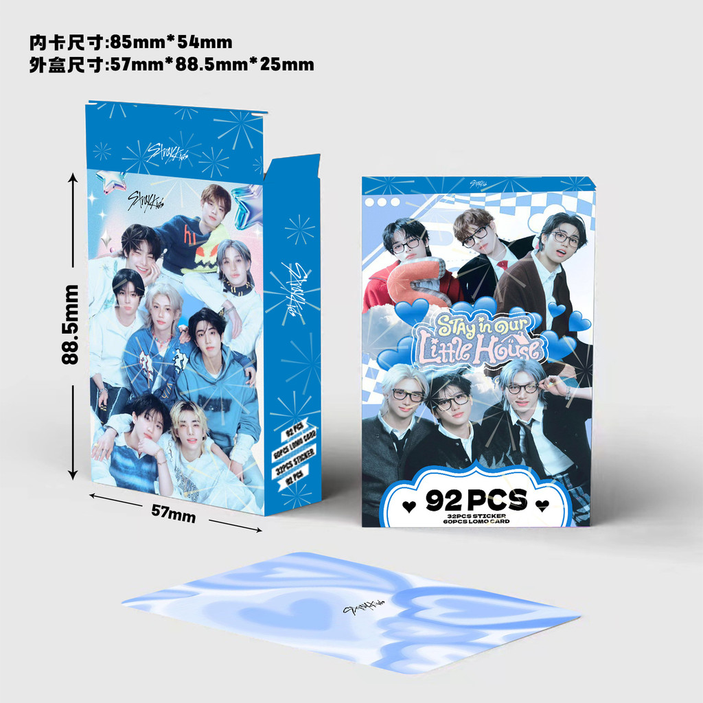 92-96pcs STRAY KIDS JJAM ATE Lomo Cards Lose My Breath skz Toy