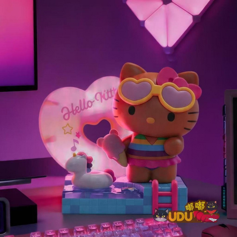 Autêntico] Colaboração KFC x Sanrio: Luz de Ambiente para Festa na