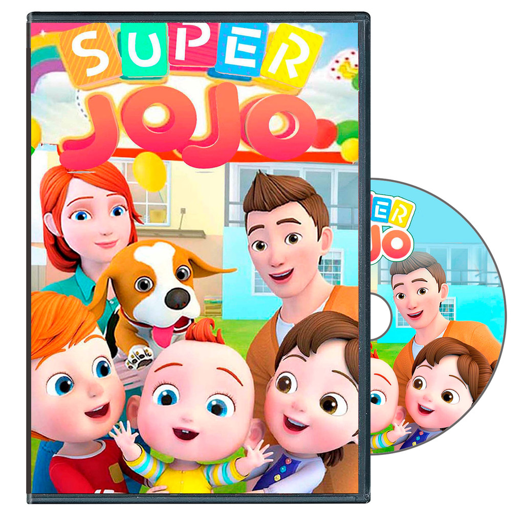 Dvd Super Jojo Clipes Infantil Português | Shopee Brasil