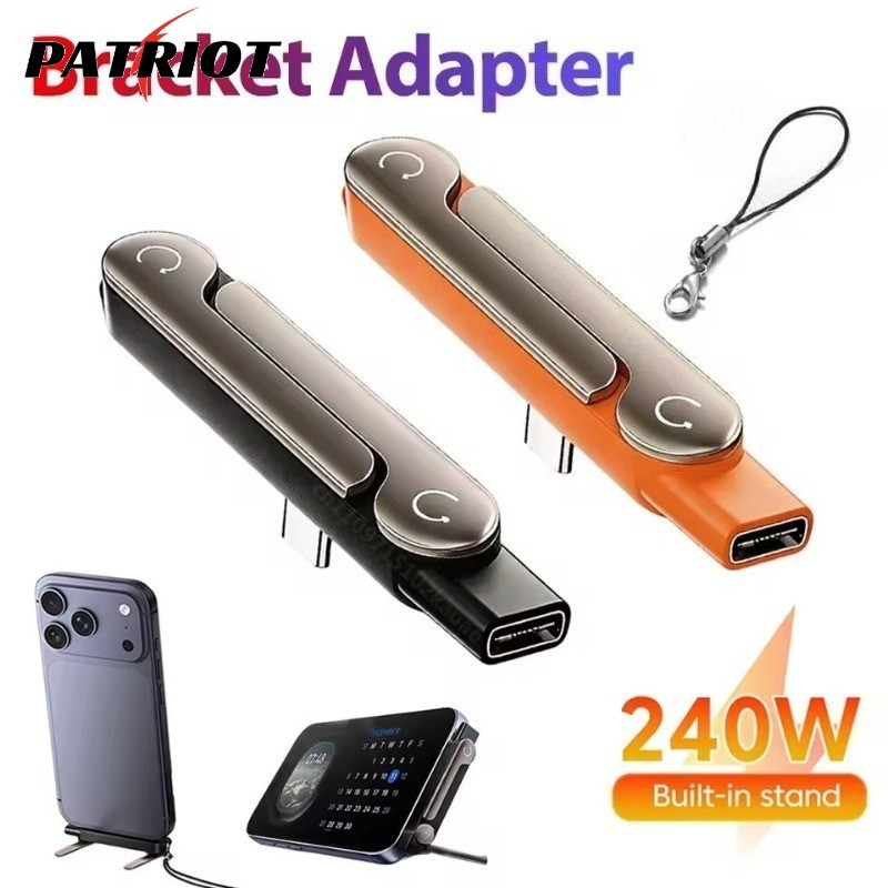 Suporte De Carregamento Rápido 240W | Carregador Dobrável P-D3.1 QC5 Com Para Telefone , Estação De Mesa Portátil Viagen