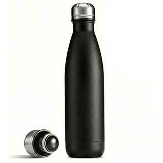 Garrafa Agua Termica Inox 500ml Antivazamento Parede Dupla Resistente Suco Cha Cafe Multiuso