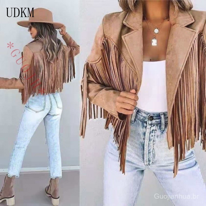 American Retro Y2k Millennium Fur Collar Zipper Jaqueta Com Capuz