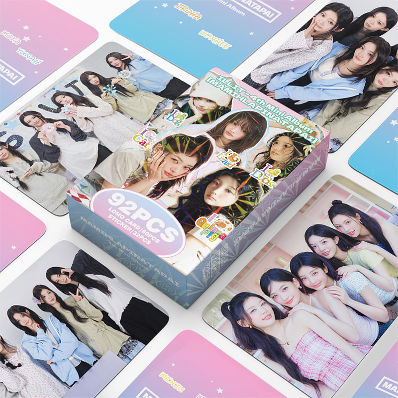 92 Pçs/Caixa ILLIT Photocards MAMIHLAPINATAPAI Álbum KPOP LOMO