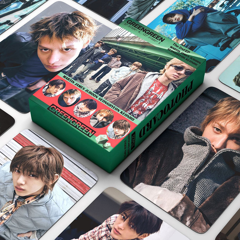127 Pçs/Caixa CORTIS Photocard GREENGREEN Álbum LOMO Cartão