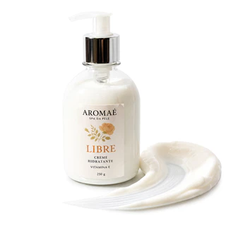 Creme Hidratante Corporal 250ml Libre Para Pele Macia e Brilho Natural Uso Diário