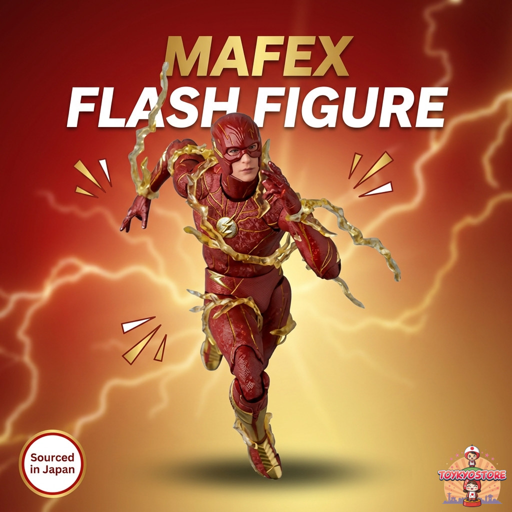 MEDICOM TOY MAFEX No.271 THE FLASH Painted Action Figure [Direct