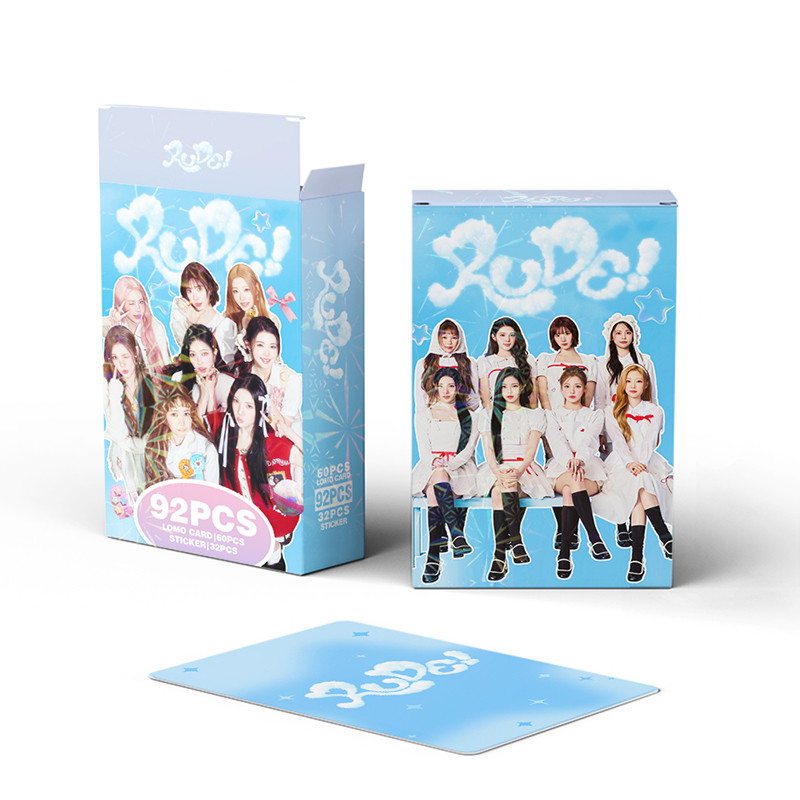 92 Pçs/Caixa Hearts2Hearts Photocards H2H RUDE Álbum KPOP LOMO